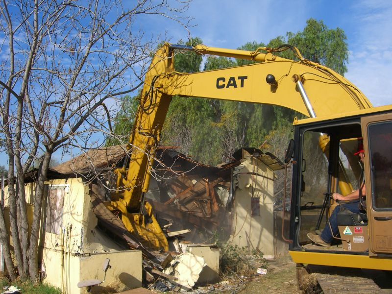 Image of Demolition Of A House. We Do Demolition Work Too.