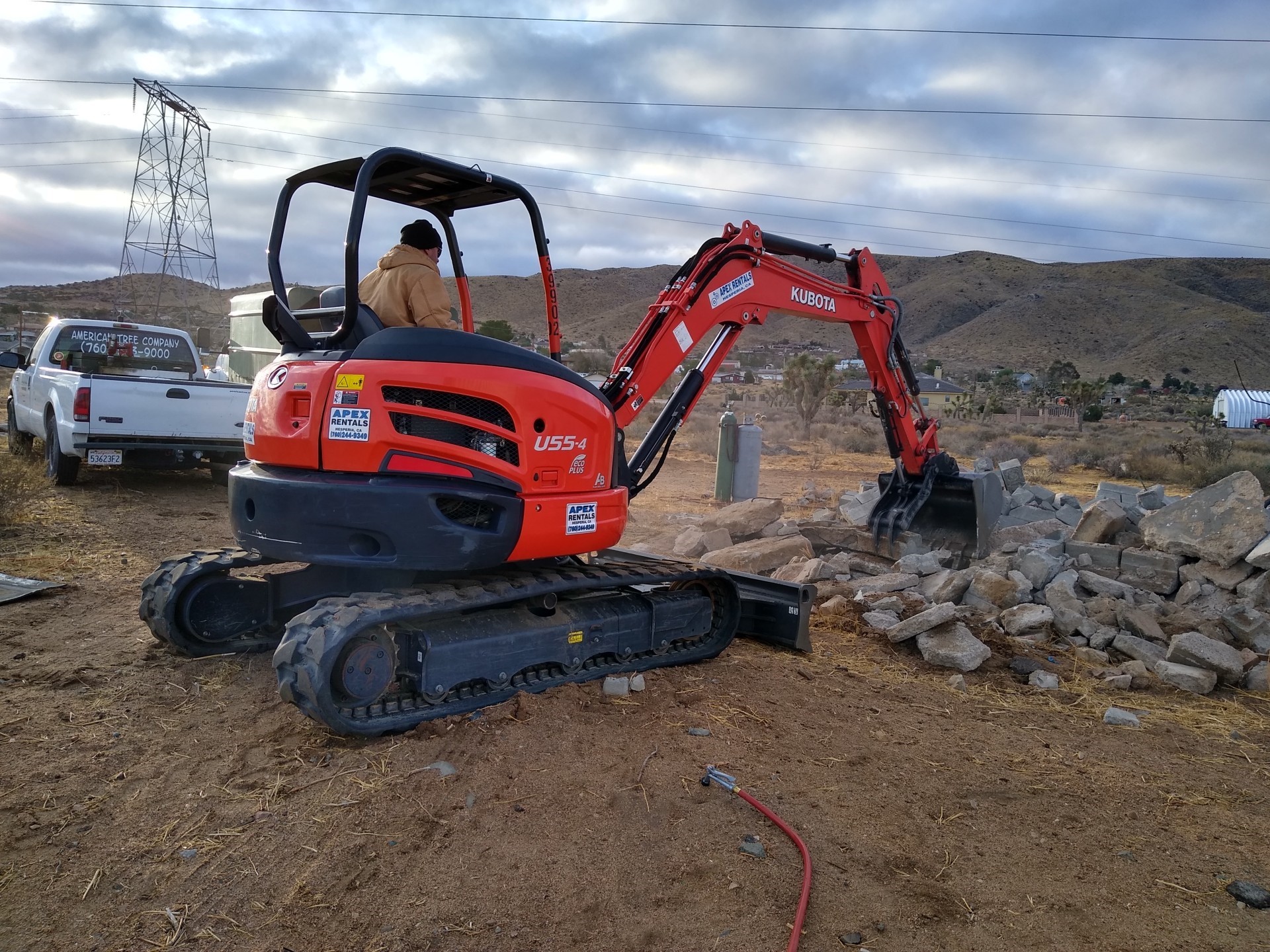 Concrete Removal Clamp Bucket